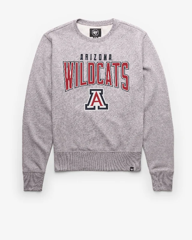 Graphic print men sweatshirt with cool designs ARIZONA WILDCATS TEAM ELEMENTS ARCH '47 HEADLINE CREW