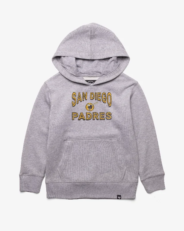 Luxury men sweatshirt made from high - end materials SAN DIEGO PADRES FAN OUT '47 HEADLINE HOOD KIDS Luxury men sweatshirt made from high - end materials SAN DIEGO PADRES FAN OUT '47 HEADLINE HOOD KIDS