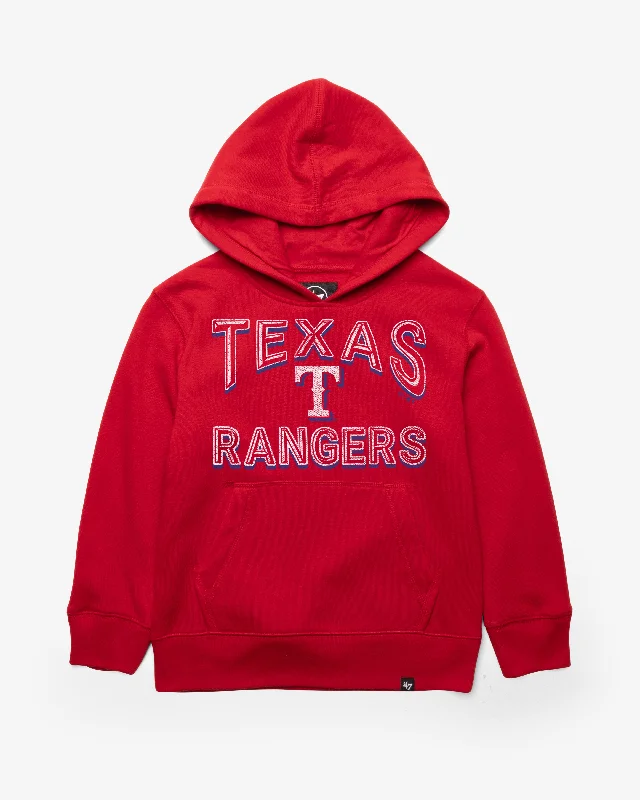 V - neck men sweatshirt for a unique look TEXAS RANGERS FAN OUT '47 HEADLINE HOOD KIDS V - neck men sweatshirt for a unique look TEXAS RANGERS FAN OUT '47 HEADLINE HOOD KIDS