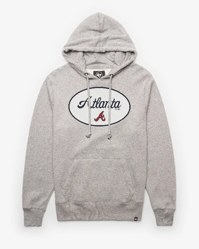 Slim - fit men sweatshirt to show off your physique ATLANTA BRAVES COVERALL '47 HEADLINE HOOD Slim - fit men sweatshirt to show off your physique ATLANTA BRAVES COVERALL '47 HEADLINE HOOD