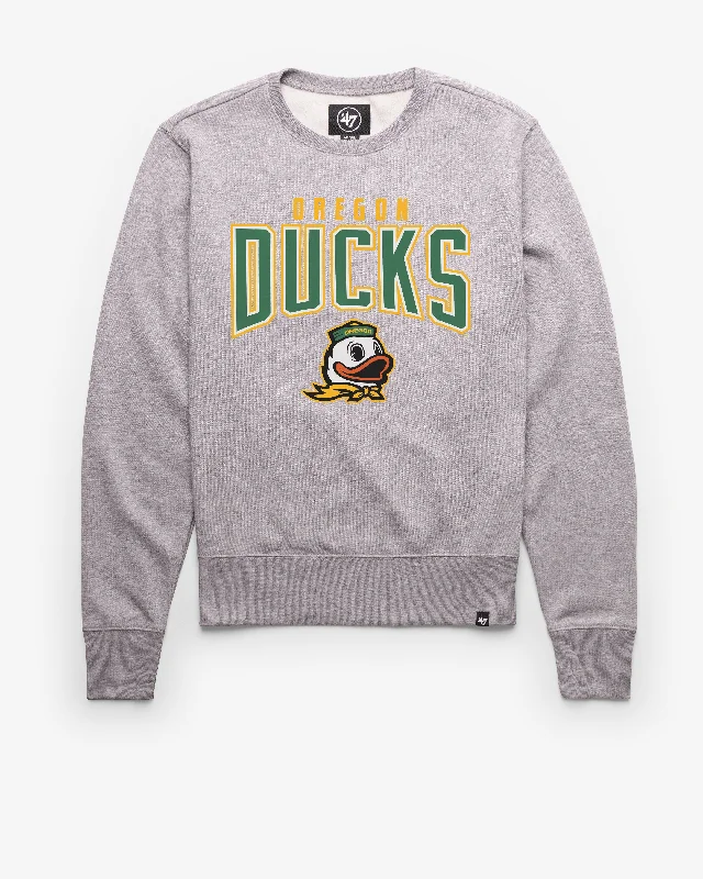 Thermal men sweatshirt for cold - weather activities OREGON DUCKS TEAM ELEMENTS ARCH '47 HEADLINE CREW