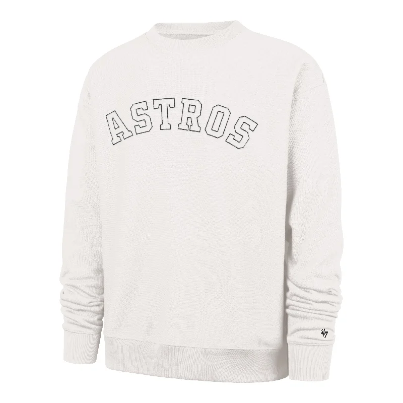 Men sweatshirt for outdoor adventures like hiking HOUSTON ASTROS TRADEMARK '47 FOUNDATION CREW Men sweatshirt for outdoor adventures like hiking HOUSTON ASTROS TRADEMARK '47 FOUNDATION CREW