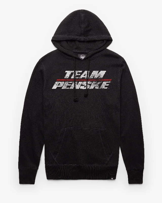 V - neck men sweatshirt for a unique look NASCAR TEAM PENSKE D IMPRINT '47 HEADLINE HOOD