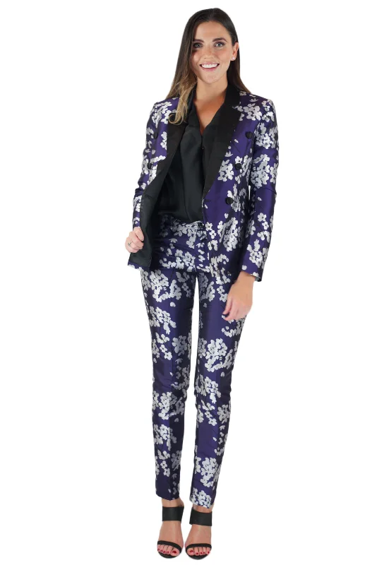 Men Blazers with Plaid Patterns for a Traditional Look​ No Shrinking Violet Suit