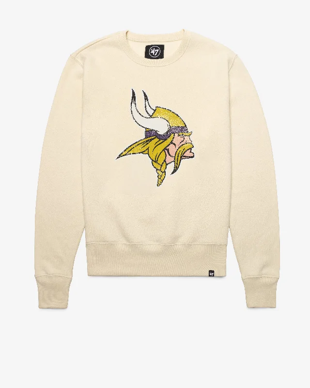 Graphic print men sweatshirt with cool designs MINNESOTA VIKINGS D IMPRINT '47 HEADLINE CREW Graphic print men sweatshirt with cool designs MINNESOTA VIKINGS D IMPRINT '47 HEADLINE CREW