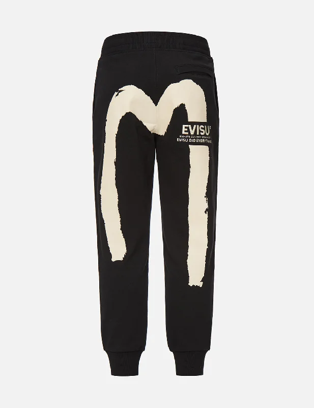 Brushstroke Daicock Print Sweatpants