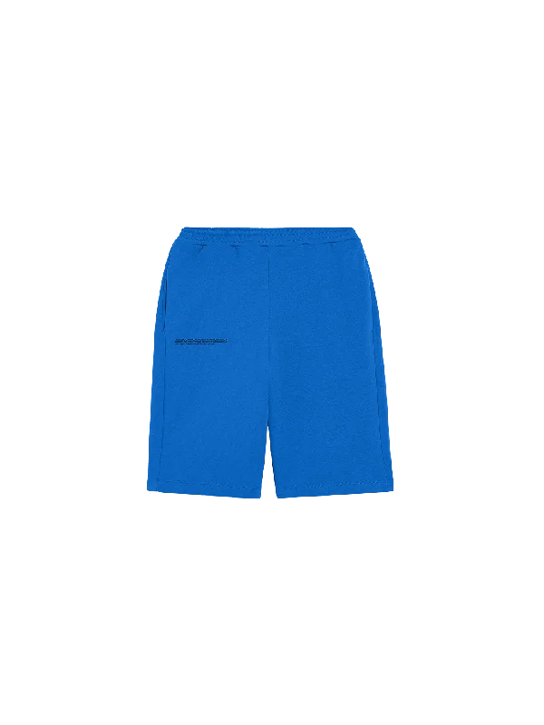 Mens 365 Midweight Long Shorts—cobalt blue