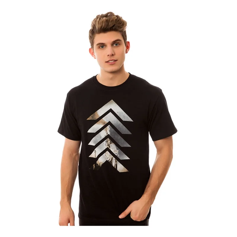 Black Scale Mens The Fallen From Grace Graphic T-Shirt