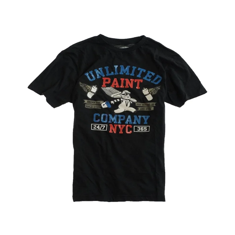 Ecko Unltd. Mens Painters Oath Graphic T-Shirt, Black, Small