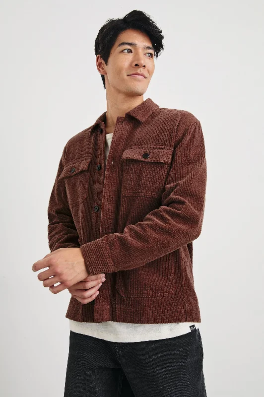 FRANKLIN JACKET - BRICK