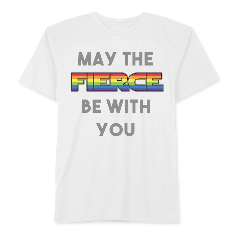 Jem Mens May The Fierce Be With You Graphic T-Shirt