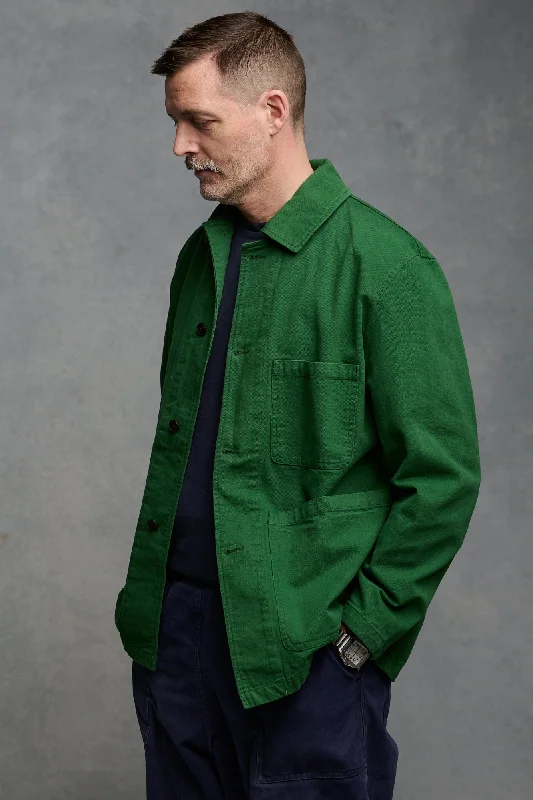 Men's Chore Jacket - Bottle Green