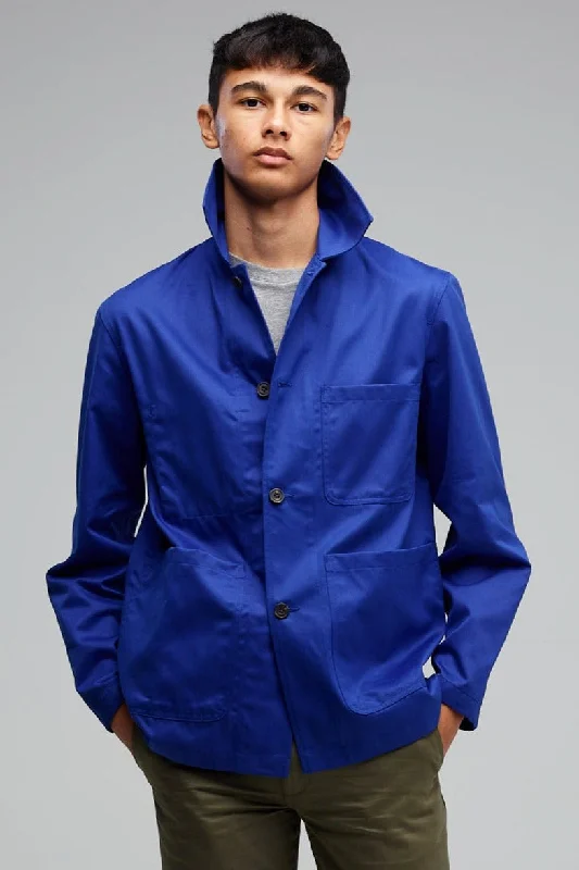 Men's Chore Jacket - Royal Blue