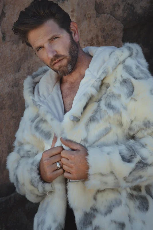 Men's Playa Coat in "Himalayan Snow God"