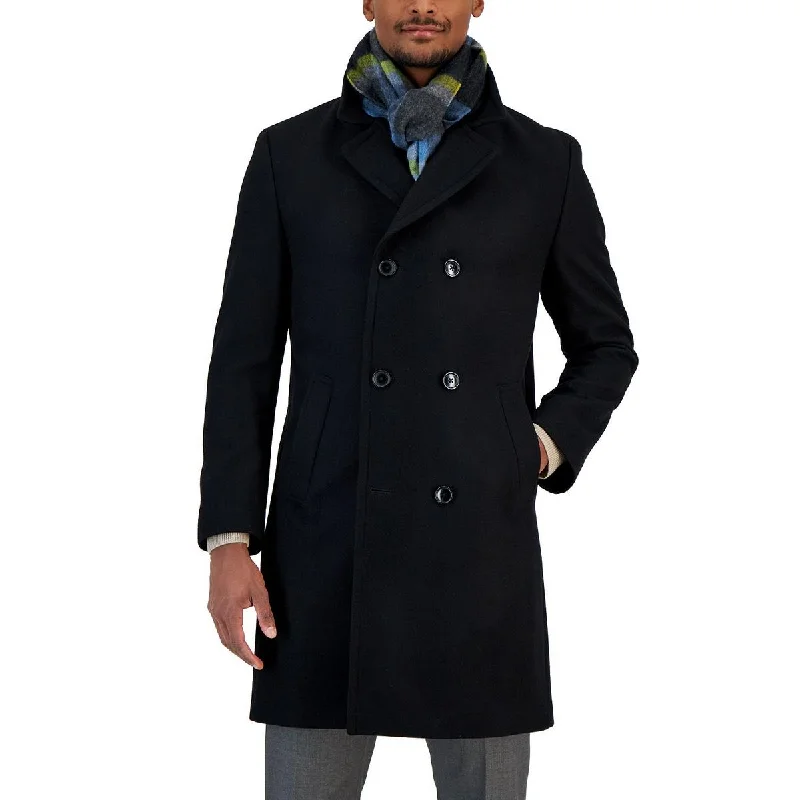 Nautica Mens   Classic fit Double Breasted Pea Coat