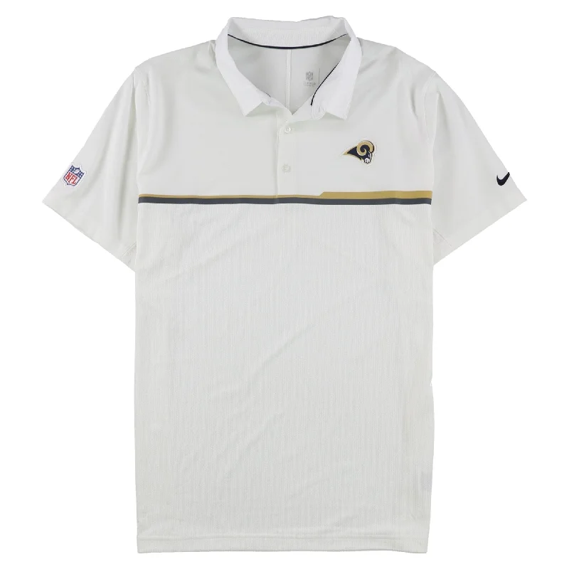 Nike Mens Rams Logo Rugby Polo Shirt