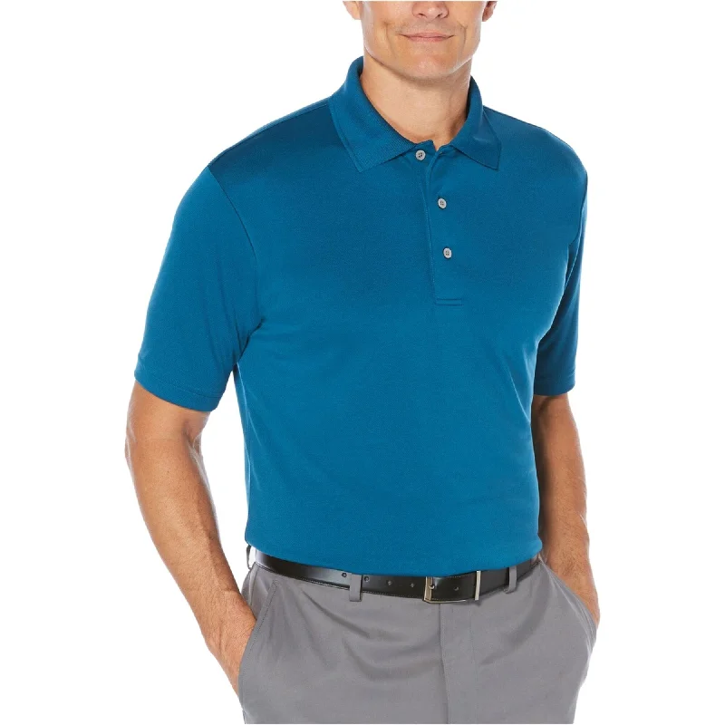 Pga Tour Mens Airflux Mesh Rugby Polo Shirt