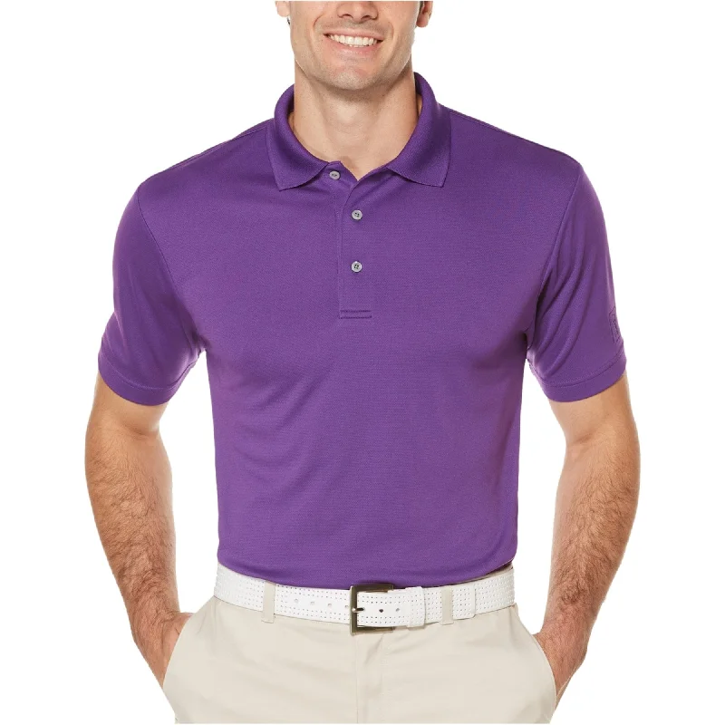 Pga Tour Mens Airflux Rugby Polo Shirt