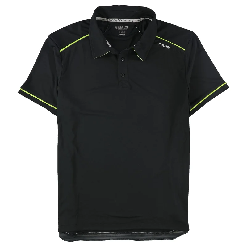 Solfire Mens Performance Rugby Polo Shirt