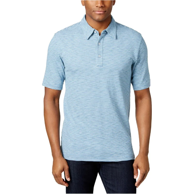 Weatherproof Mens Chalk Cotton Rugby Polo Shirt