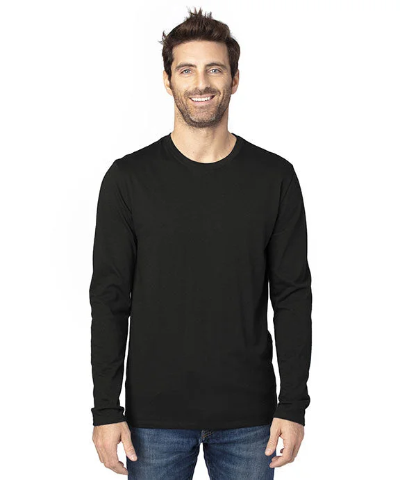 100LS - Threadfast Apparel Unisex Ultimate Long-Sleeve T-Shirt | Black