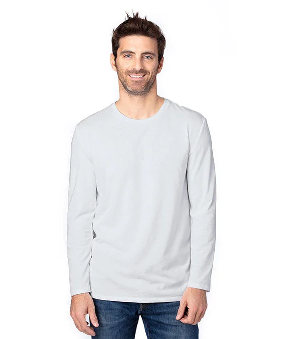 100LS - Threadfast Apparel Unisex Ultimate Long-Sleeve T-Shirt | Silver