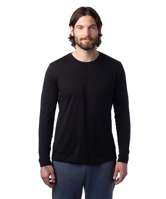 1170C1 - Alternative Unisex Cotton Long-Sleeve Go-To T-Shirt | Black