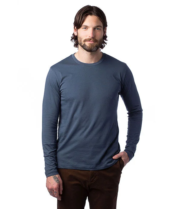 1170C1 - Alternative Unisex Cotton Long-Sleeve Go-To T-Shirt | Light Navy