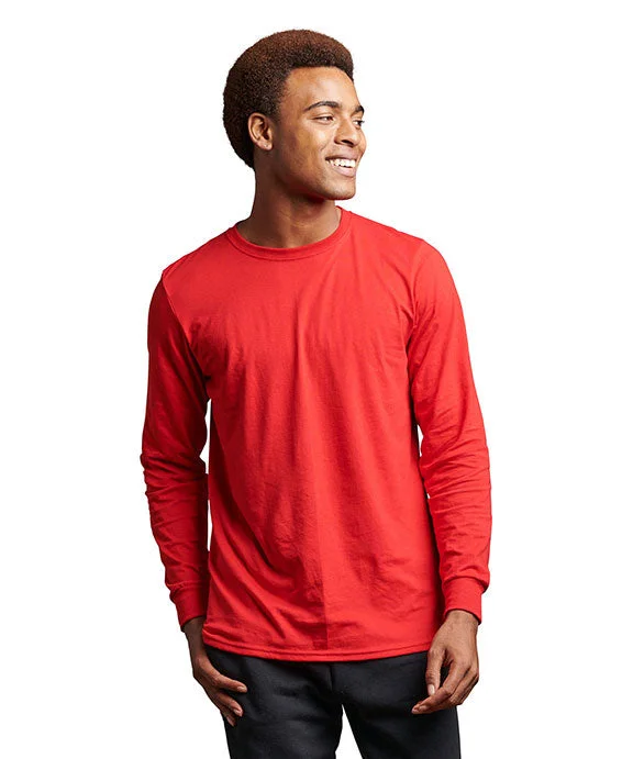 64LTTM - Russell Athletic Unisex Essential Performance Long-Sleeve T-Shirt | True Red