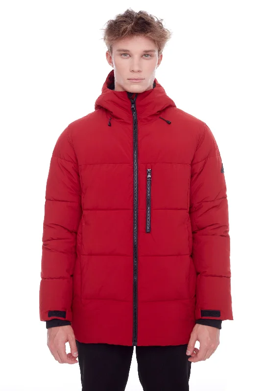 BANFF | MEN'S VEGAN DOWN (RECYCLED) MID-WEIGHT QUILTED PUFFER JACKET