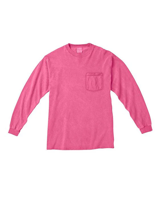 C4410 - Comfort Colors Adult Heavyweight RS Long-Sleeve Pocket T-Shirt | Crunchberry