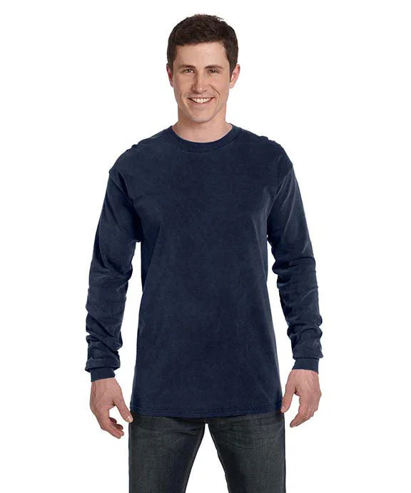 C6014 - Comfort Colors Adult Heavyweight RS Long-Sleeve T-Shirt | True Navy