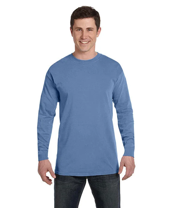 C6014 - Comfort Colors Adult Heavyweight RS Long-Sleeve T-Shirt | Washed Denim