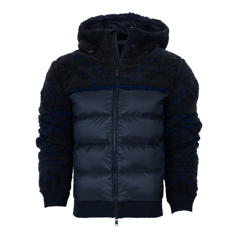 Cody Sherpa Hybrid Hooded Jacket