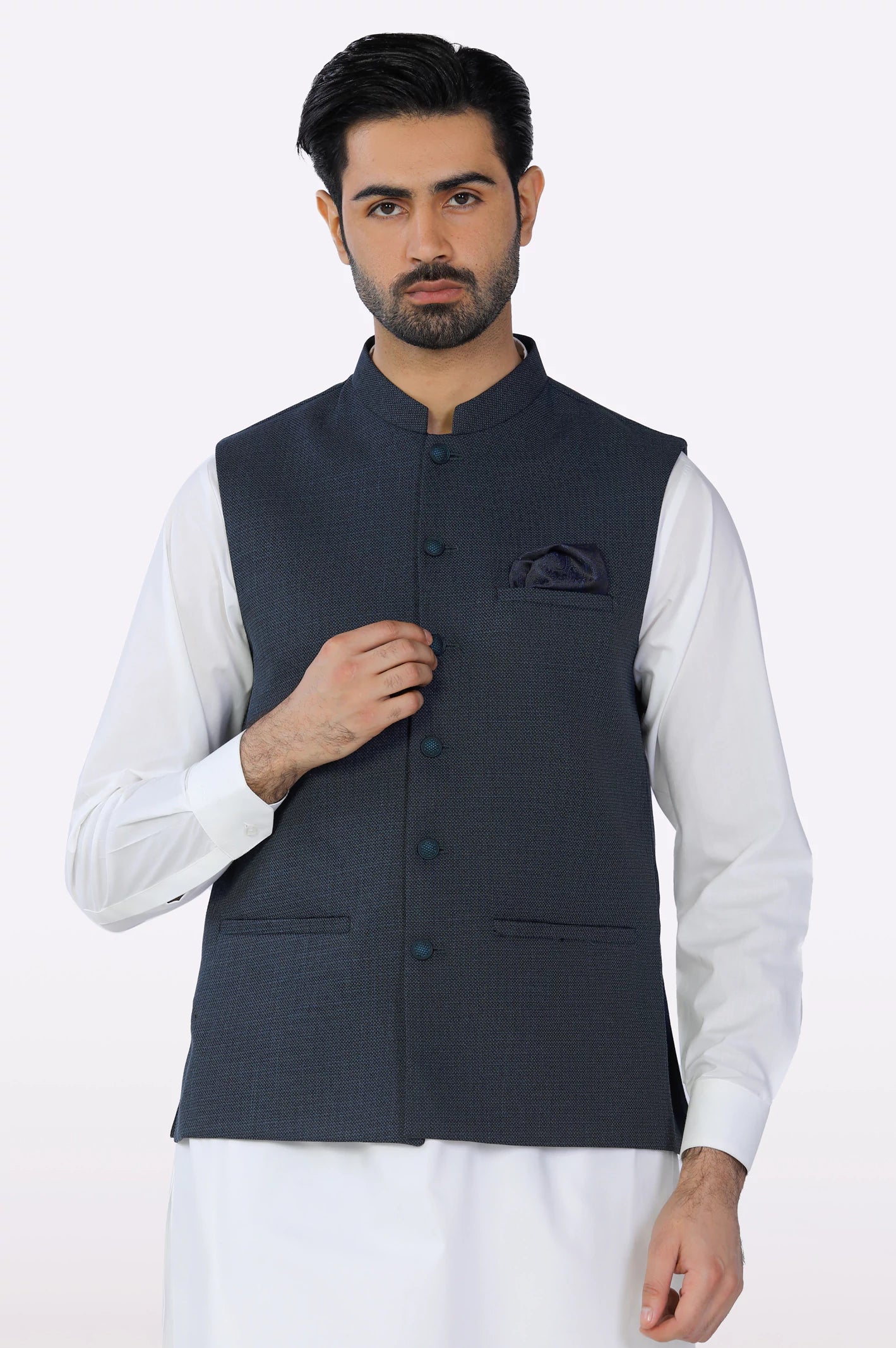 Light Blue Waistcoat