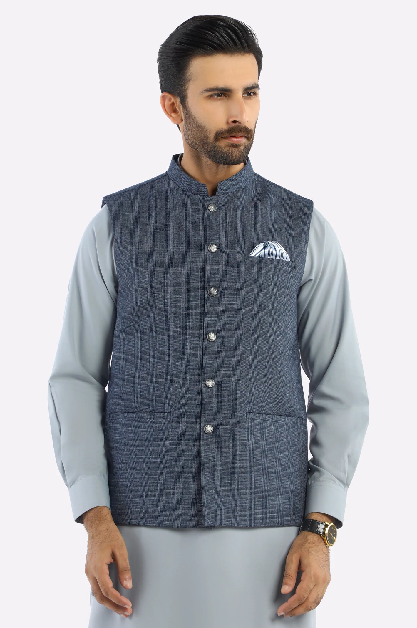 Light Blue Waistcoat