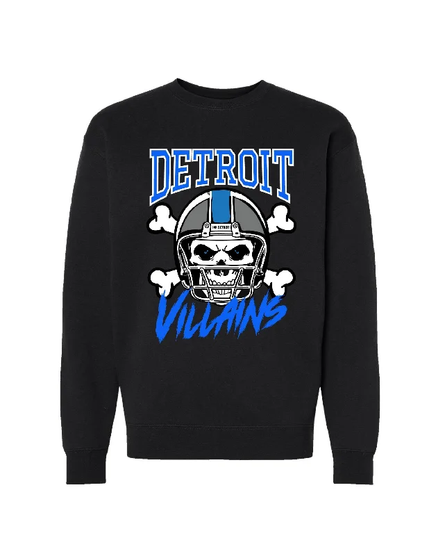 Ink Detroit - Villains Crewneck Sweatshirt - Black