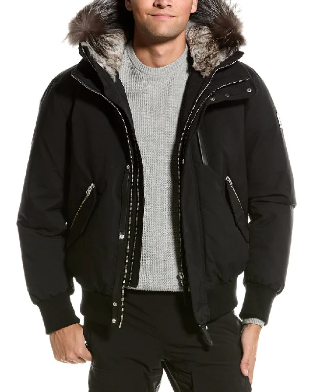 Mackage Dixon-X Luxe Wool-Blend Down Coat