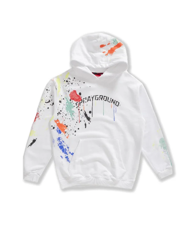 Sprayground Hoodie COLOR SPLAT HOODIE White