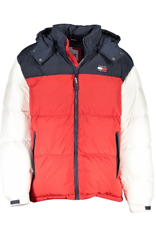 Tommy Hilfiger Elegant  Down Jacket with Removable Men's Hood