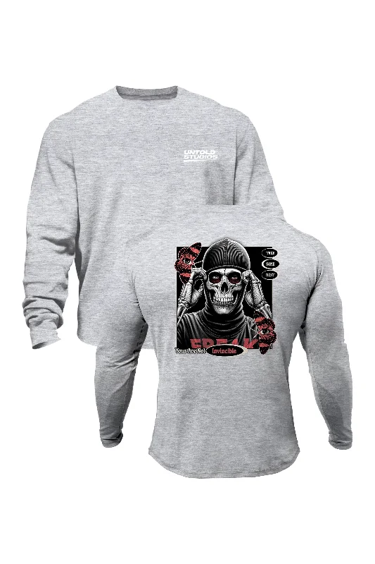 Untold Studios Skull V1 Sweatshirt - Grey