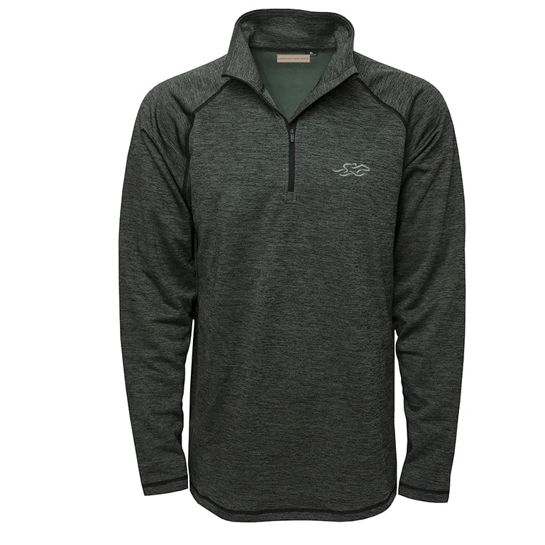 Velvet Rope Quarter-Zip-Moss