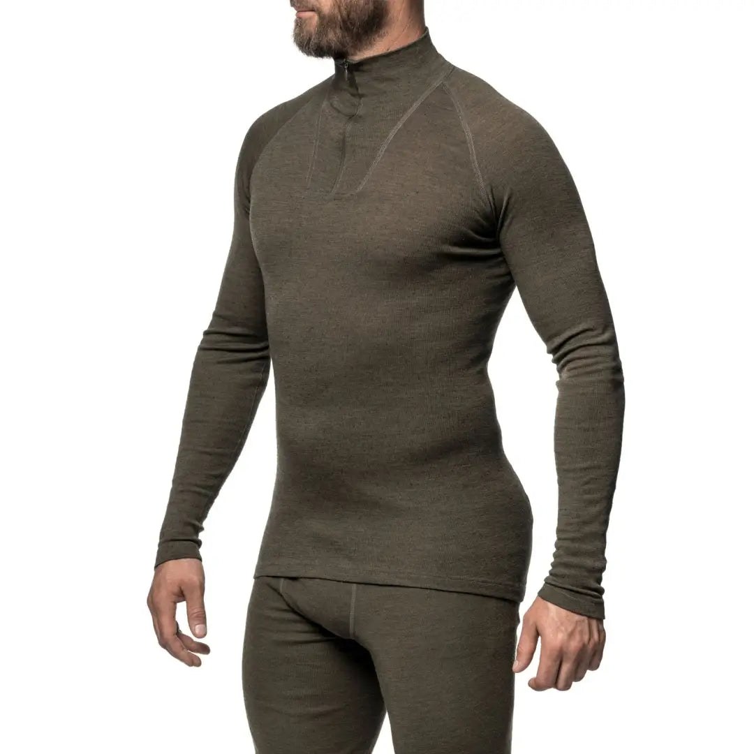 Woolpower Unisex Zip Turtleneck