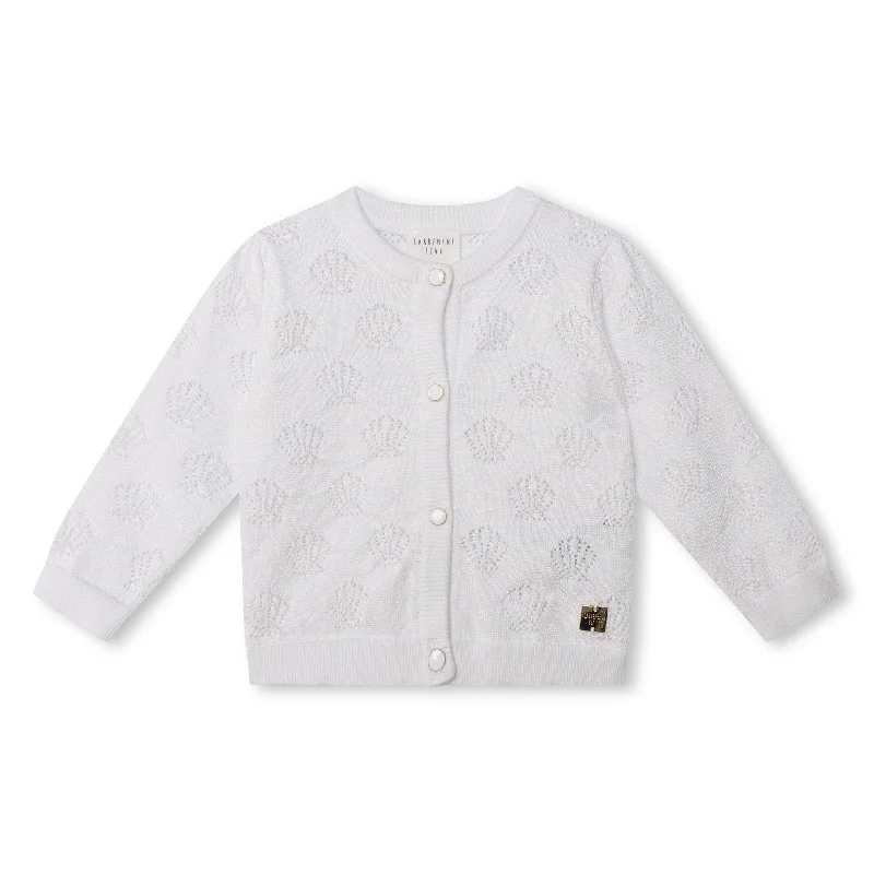 Carrement Beau Cardigan White