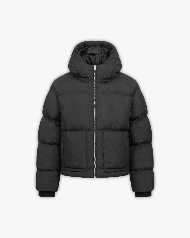 PUFFER JACKET BLACK